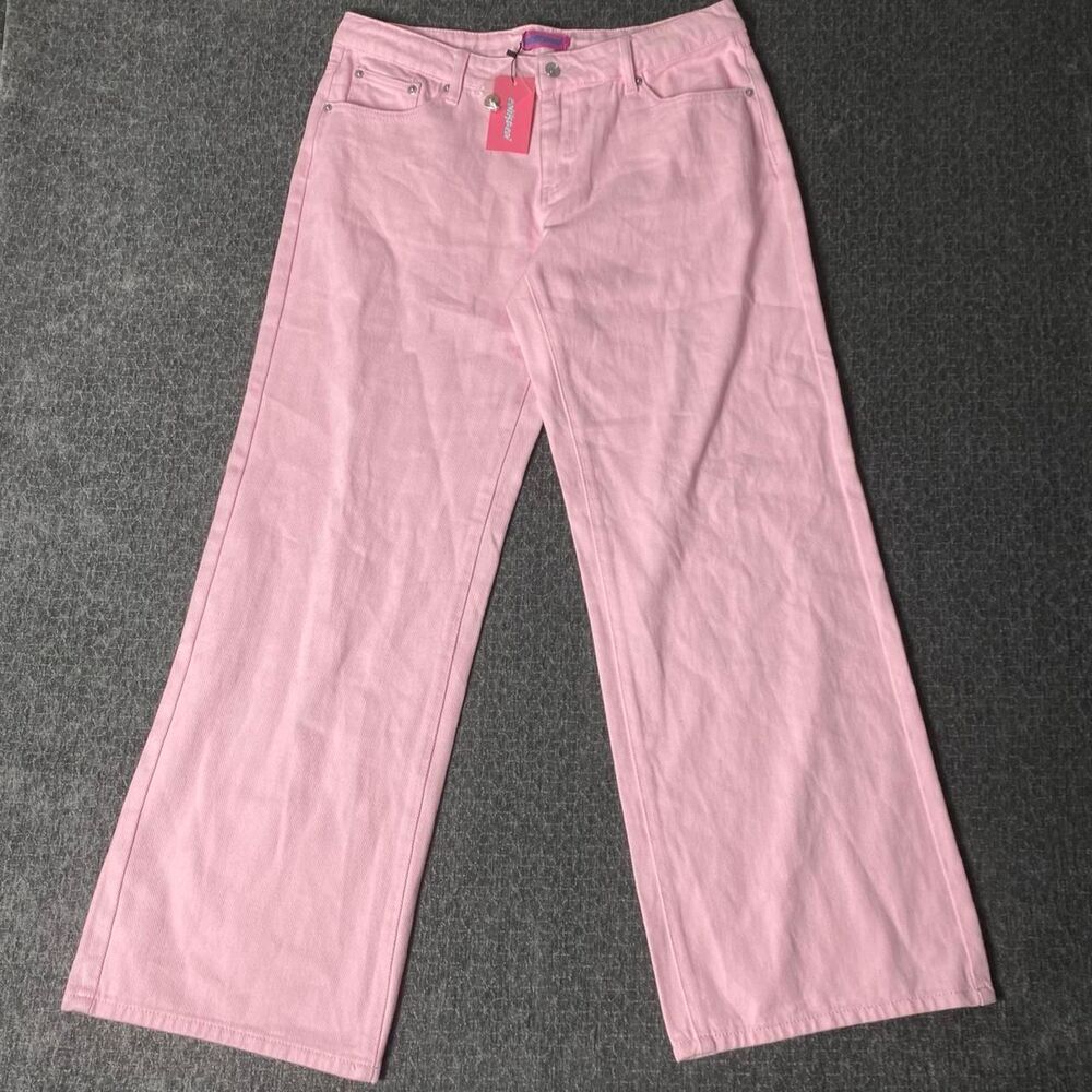 Edikted Women's Pink Jeans
